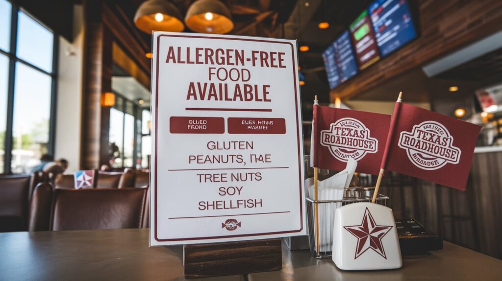 Texas Roadhouse Allergen Menu