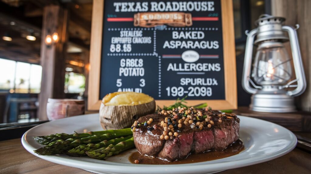 Texas Roadhouse Allergen Menu